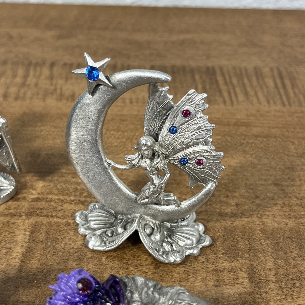 CCI Comstock Creations‎ Lot Of Pewter Fairy Fantasy Figures Figurines - Picture 9 of 16